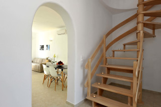 wooden stairs